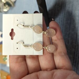 Rose Quartz Earrings
